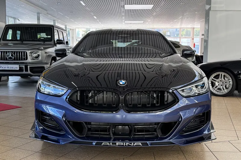 Alpina B8 GT Gran Coupé, limited series (28 of 99) 2026 4.4 л 634 л.с Бензин, новый авто, Полный привод, Автомат, цвет Синий, страна-производитель — Германия B8 GT Gran Coupé, limited series (28 of 99) - фото 2