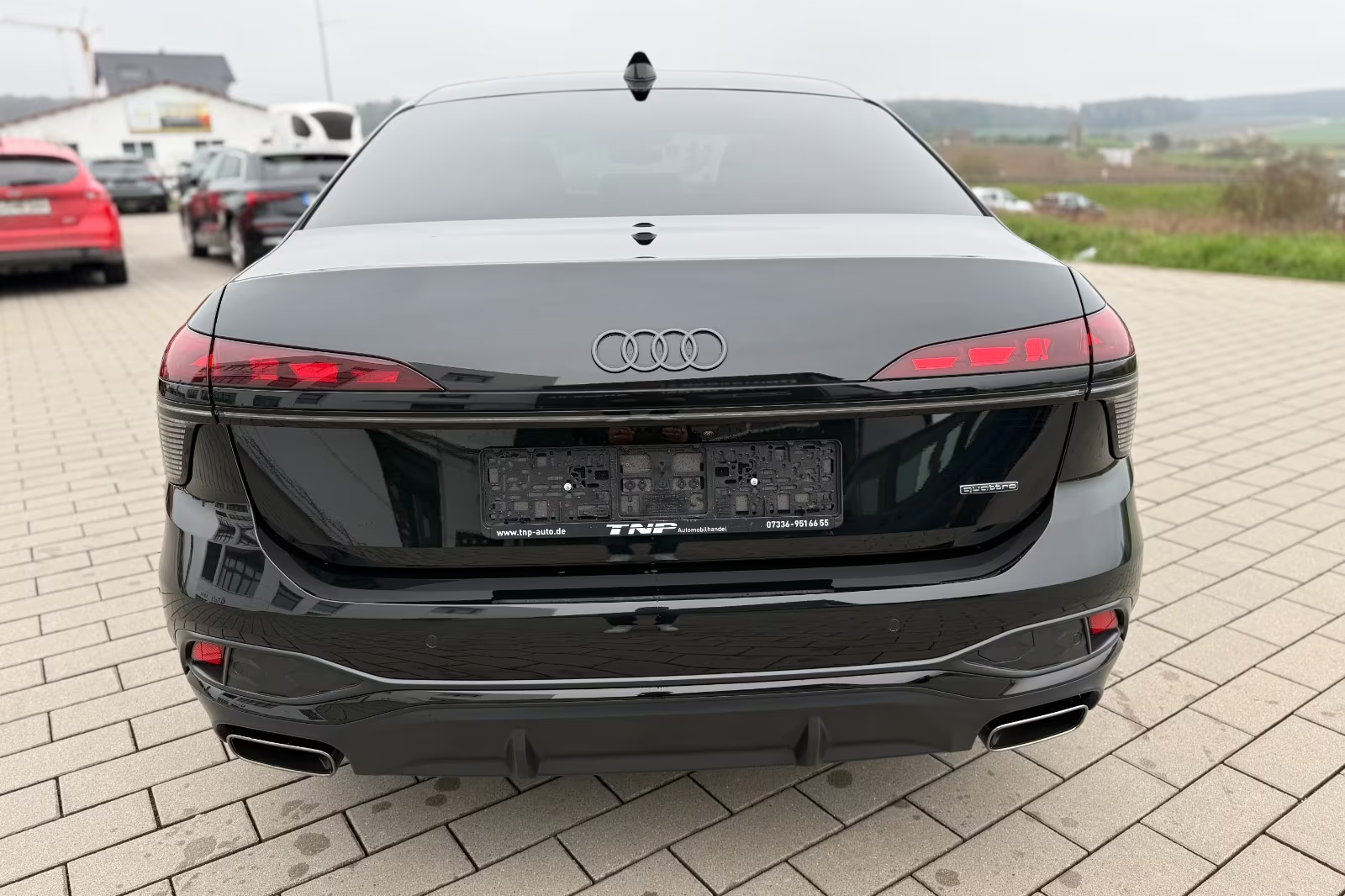 Audi A6 e-hybrid S tronic 2026 2.0 л 367 л.с Гибрид, пробег 20 км, цвет кузова Чёрный, тип трансмиссии Автомат, привод Полный привод, из Германия