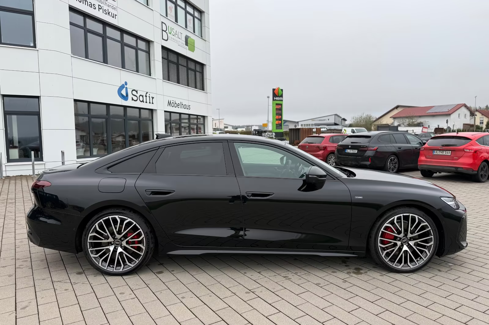 Audi A6 e-hybrid S tronic 2026 2.0 л 367 л.с Гибрид, пробег 20 км, Чёрный, Полный привод, Автомат, авто из Германия, доставка по РФ