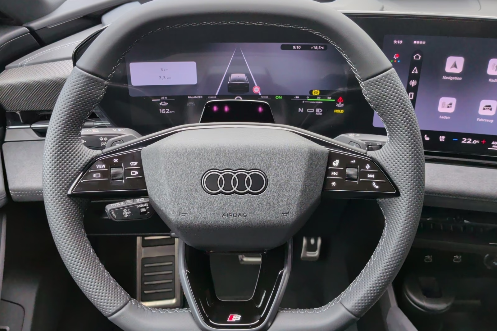 Новый Audi A6 Sportback e-tron performance 270 kW, S line 2026 0.0 л 367 л.с Электричество: Задний привод, Чёрный, коробка — Автомат, привезён из Германия, доставка по регионам, фото 5