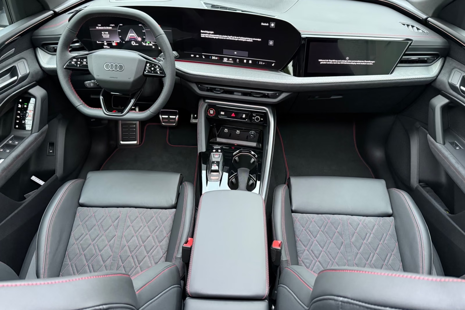 Audi Q5 TDI Sportback S line quattro 2026, чёрный, фото 29