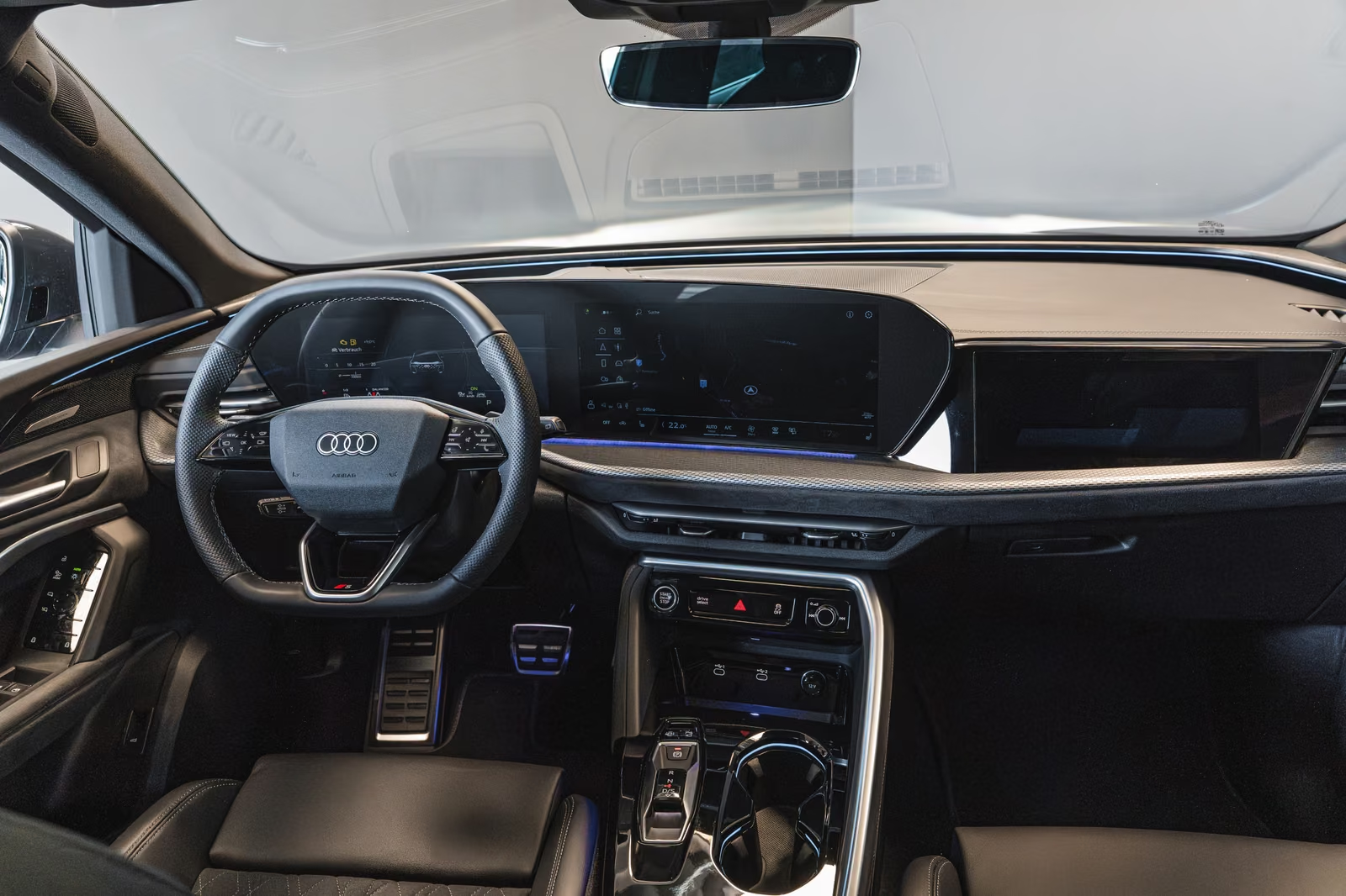 Надёжный Audi Q5 40 TDI quattro S line 2026 2.0 л 204 л.с Дизель с двигателем 2,0 л, Серый, пробег 50 км, Автомат, поставка из Германия, фото 8