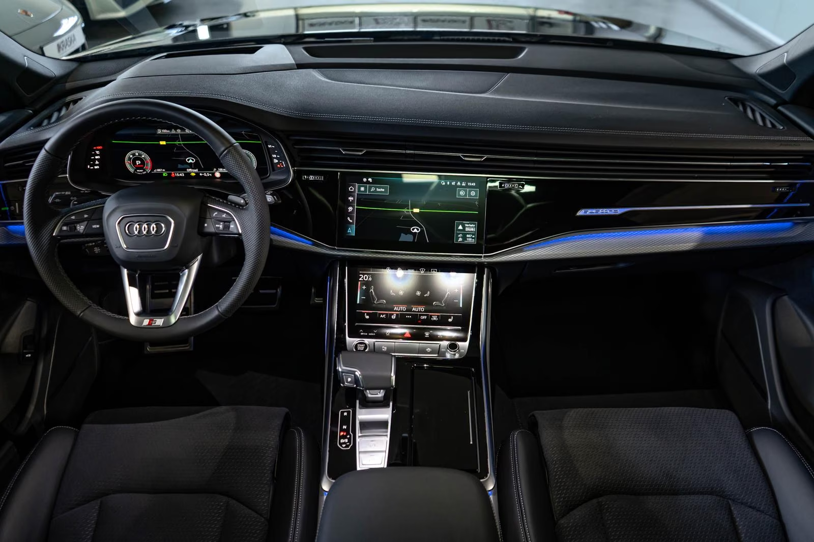 Audi Q7 50 TDI quattro S-Line 2026 3.0 л 286 л.с Дизель, пробег 120 км, Чёрный, Полный привод, Автомат, авто из Германия, доставка по РФ, фото 11