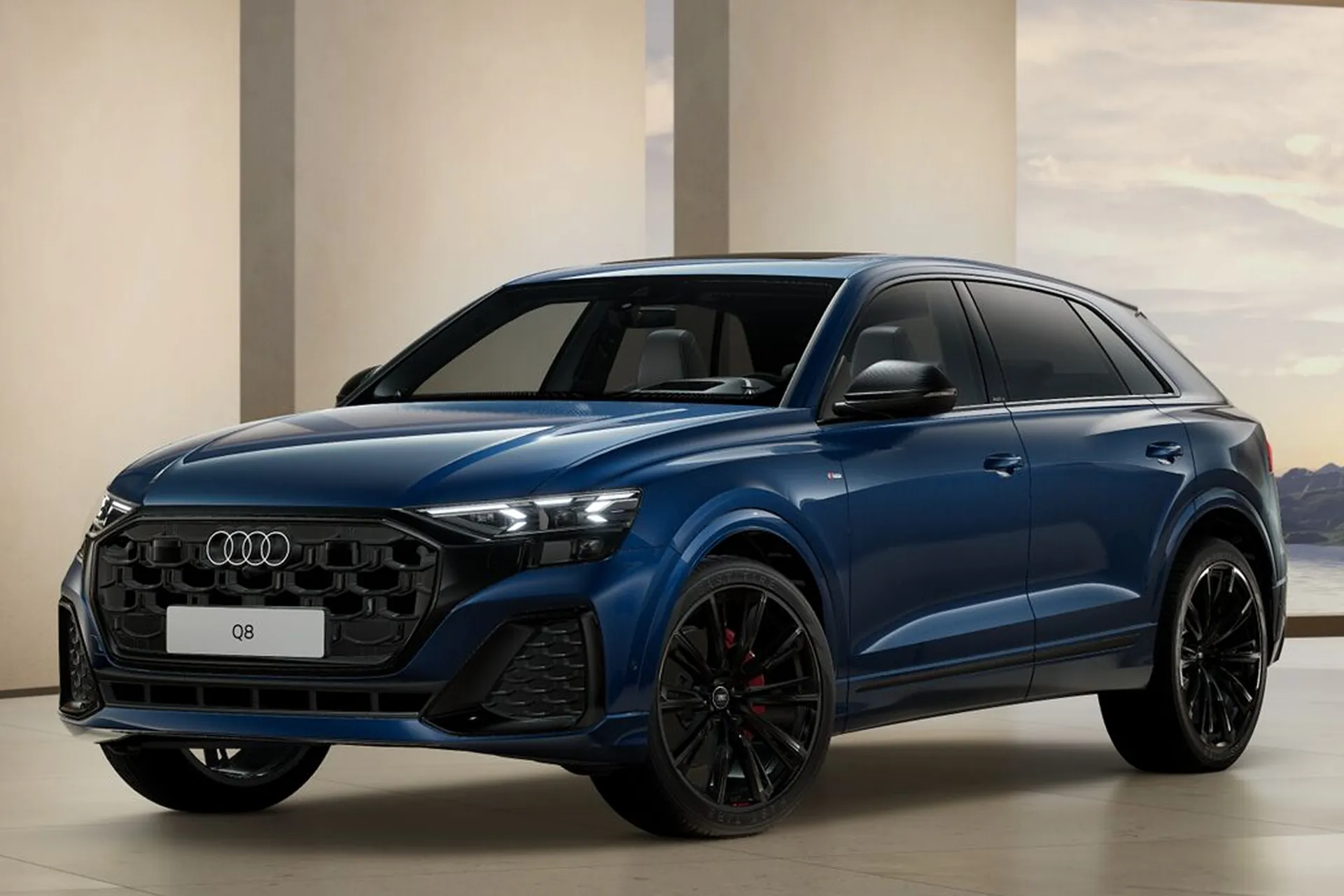 Audi Q8 50 TDI quattro tiptronic 2026 3.0 л 286 л.с Дизель, новый авто, Полный привод, Автомат, цвет Синий, страна-производитель — Германия