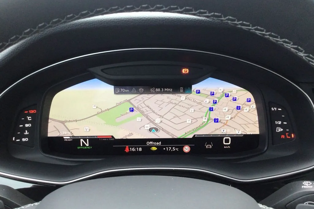 Надёжный Audi Q8 50 TDI 2025 3.0 л 286 л.с Дизель с двигателем 3,0 л, Красный, пробег 27 503 км, Автомат, поставка из Германия