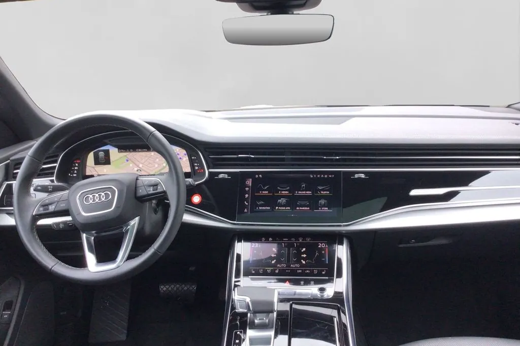 Новый Audi Q8 50 TDI 2025 3.0 л 286 л.с Дизель: Полный привод, Красный, коробка — Автомат, привезён из Германия, доставка по регионам
