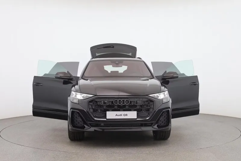 Audi Q8 50 TDI quattro 2026 3.0 л 286 л.с Дизель, пробег 250 км, Чёрный цвет, коробка Автомат, привод Полный привод, авто из Германия, фото 15