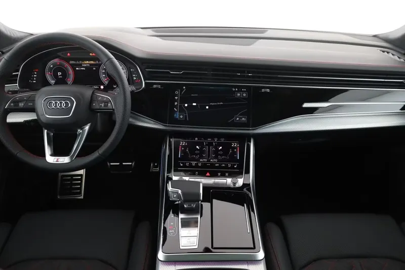 Audi Q8 50 TDI quattro 2026, чёрный, фото 21