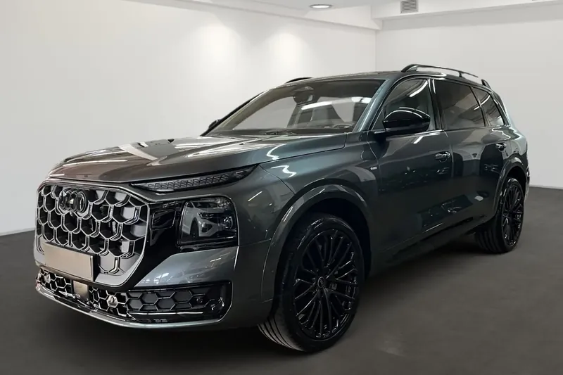 Audi Q9 S line, TDI quattro 2026, серый