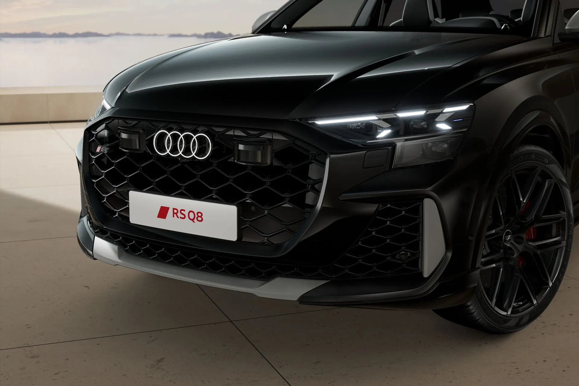 Новый Audi RS Q8 TFSI quattro tiptronic 2026 4.0 л 640 л.с Бензин: Передний привод, Чёрный, коробка — Автомат, привезён из Германия, доставка по регионам