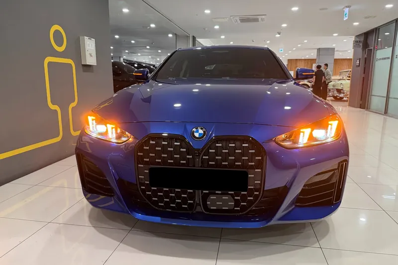 BMW 420i M Sport Pro Gran Coupe 2025 2.0 л 184 л.с Бензин, новый авто, Задний привод, Автомат, цвет Синий, страна-производитель — Германия 4 Series 420i M Sport Pro Gran Coupe — фото 2