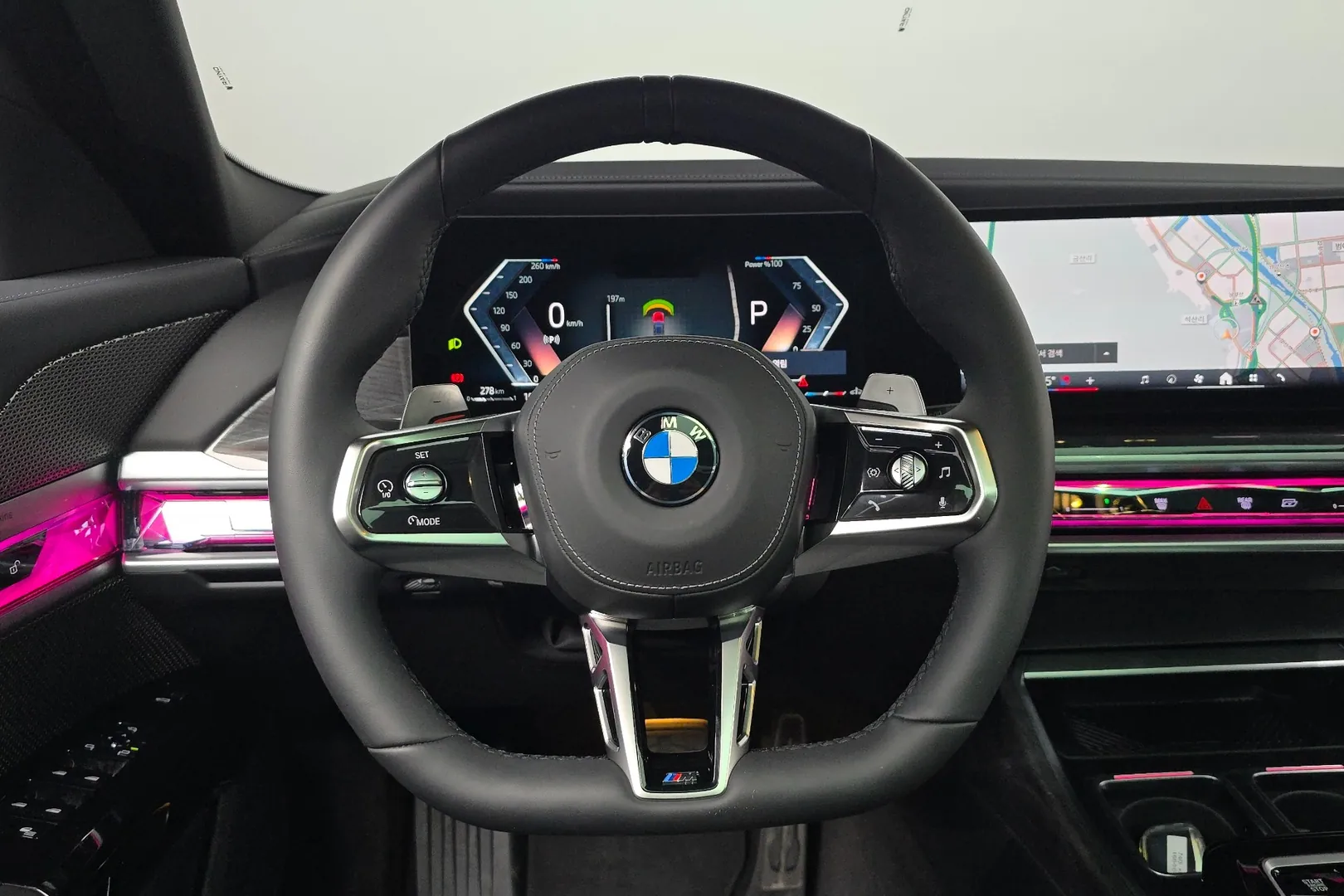 Новый BMW 7 Series 740i xDrive M Sport 2026 3.0 л 381 л.с Бензин: Полный привод, Чёрный, коробка — Автомат, привезён из Корея, доставка по регионам, фото 5