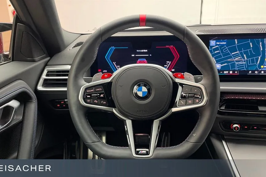 Новый BMW M2 2025 3.0 л 460 л.с Бензин в кузове Красный, коробка — Механика, привод — Задний привод, страна производства — Германия