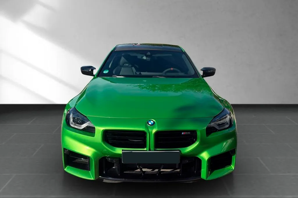 BMW M2 2025 3.0 л 460 л.с Бензин, новый авто, Задний привод, Механика, цвет Зелёный, страна-производитель — Германия