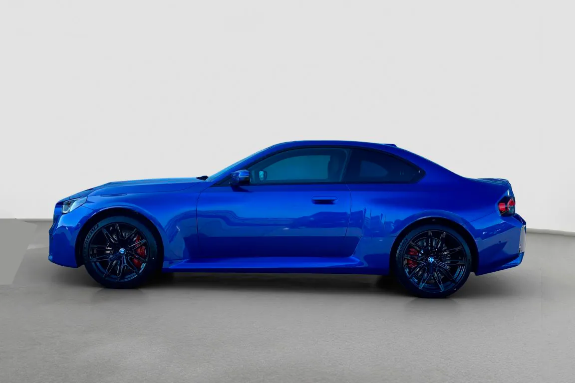 Выбор покупателей — BMW M2 2025 3.0 л 460 л.с Бензин, пробег 2 607 км, Синий, привезён из Германия, доставка по РФ