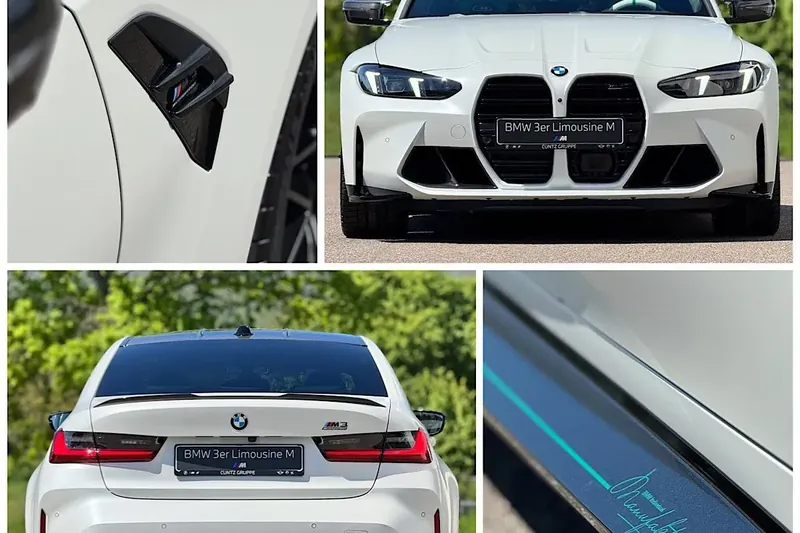 Новый BMW M3 Competition xDrive 2026 3.0 л 530 л.с Бензин в кузове Белый, коробка — Автомат, привод — Полный привод, страна производства — Германия, фото 12