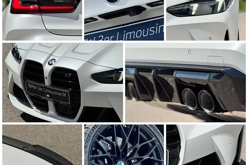 Официальная поставка BMW M3 Competition xDrive 2026 3.0 л 530 л.с Бензин, Белый, Автомат, Полный привод, привезён из Германия, фото 16
