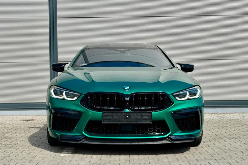 Заказать BMW M8 Competition Gran Coupé 2025 4.4 л 625 л.с Бензин с пробегом 7 000 км, Автомат, Полный привод, цвет Зелёный, поставка из Германия, доставка по РФ M8 Competition Gran Coupé - фото 3