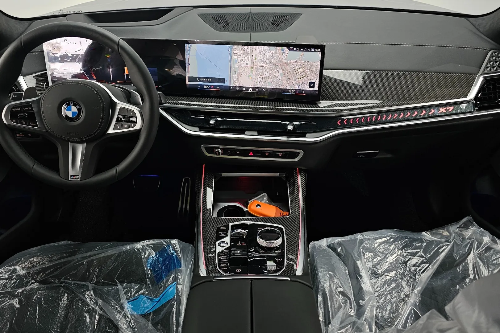 BMW X7 40i M Sport xDrive 2026 3.0 л 381 л.с Бензин в продаже: Чёрный, Автомат, Полный привод, страна-производитель — Корея, доставка по РФ, фото 4