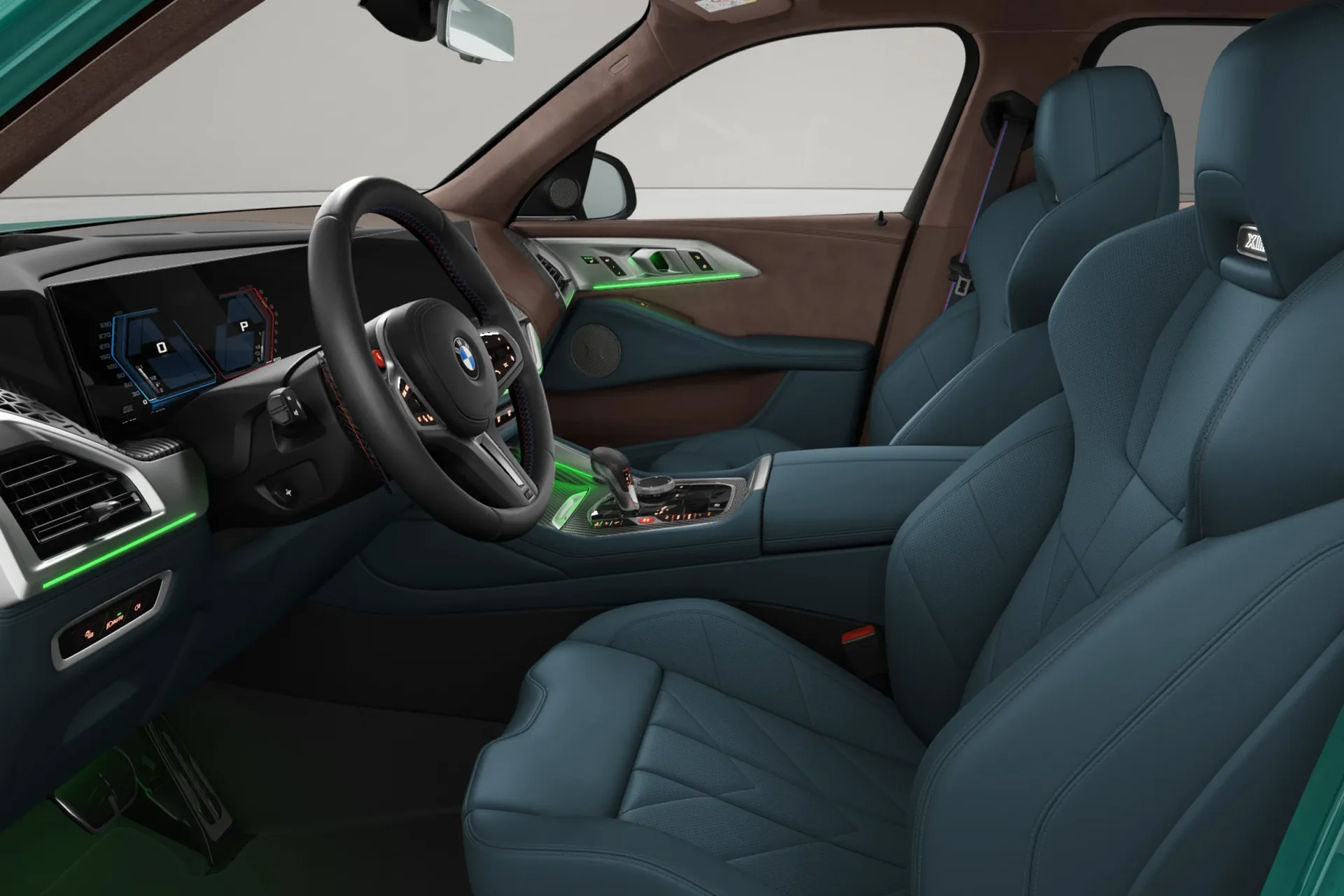 Новый BMW XM 50e 2026 3.0 л 476 л.с Гибрид: Полный привод, Зелёный, коробка — Автомат, привезён из Германия, доставка по регионам