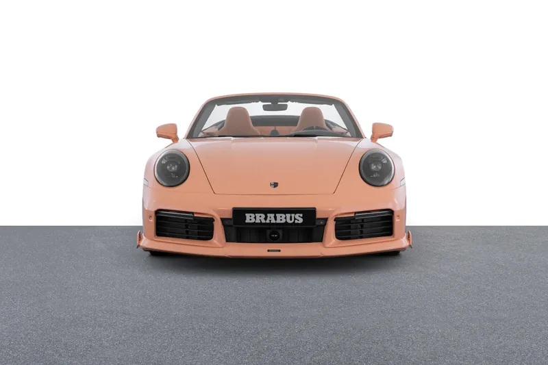Brabus 900 PEETCH Porsche 911 Turbo S Cabriolet 2026 3.7 л 900 л.с Бензин, новый авто, Полный привод, Автомат, цвет Оранжевый, страна-производитель — Германия 900 PEETCH Porsche 911 Turbo S Cabriolet - фото 2