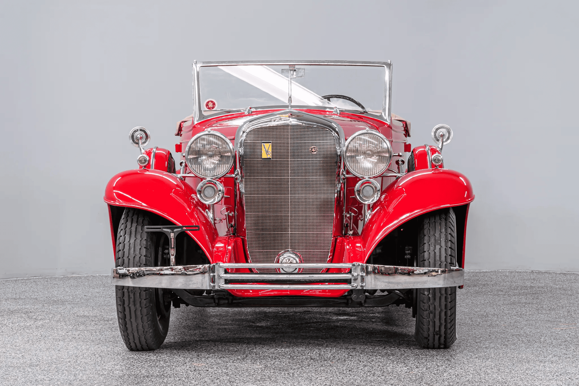 Cadillac Series 355-C Eight V8 Convertible Coupe 1933 5.8 л 115 л.с Бензин, пробег 11 000 км, Красный, Задний привод, Механика, авто из США, доставка по РФ, фото 11