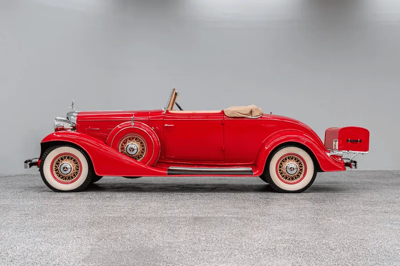 Заказать Cadillac Series 355-C Eight V8 Convertible Coupe 1933 5.8 л 115 л.с Бензин с пробегом 11 000 км, Механика, Задний привод, цвет Красный, поставка из США, доставка по РФ Series 355-C Eight V8 Convertible Coupe - фото 3