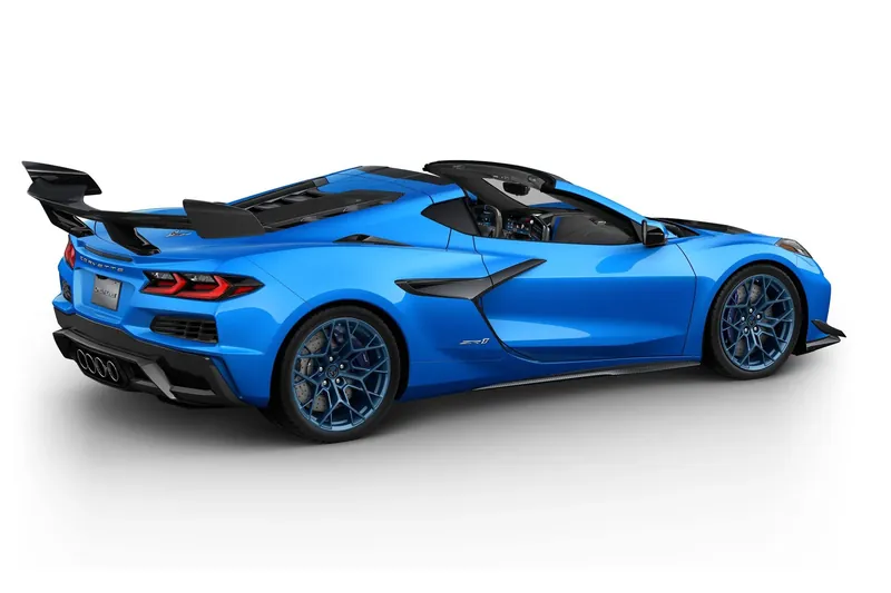 Заказать Chevrolet Corvette ZR1 Coupe 3LZ 2026 2026 5.5 л 1064 л.с Бензин с пробегом 0 км, Автомат, Задний привод, цвет Синий, поставка из США, доставка по РФ Corvette ZR1 Coupe 3LZ RWD - фото 3