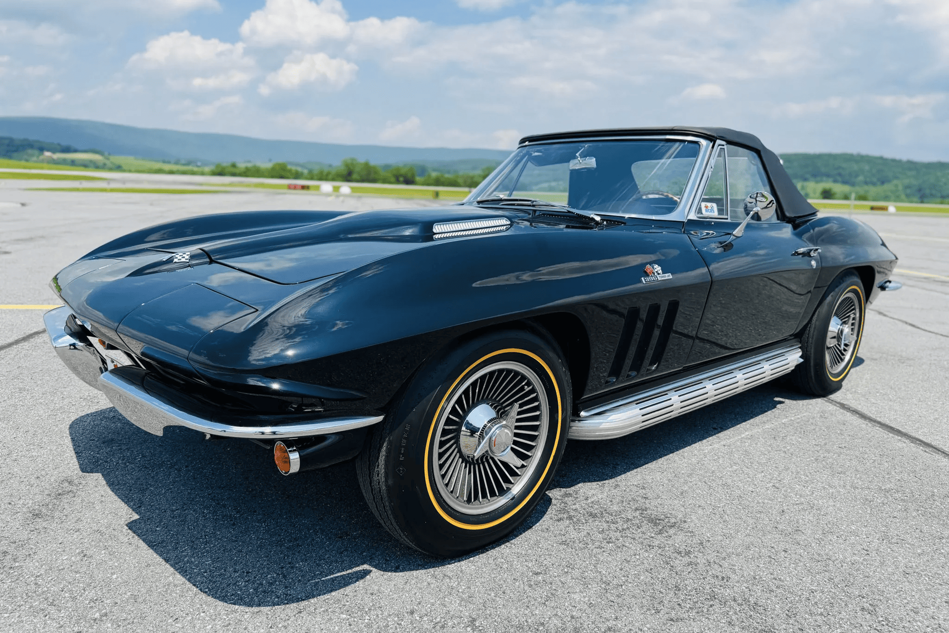 Заказать Chevrolet Corvette C2 (Sting Ray) 1965 6.5 л 425 л.с Бензин с пробегом 32 000 км, Механика, Задний привод, цвет Чёрный, поставка из США, доставка по РФ, фото 2