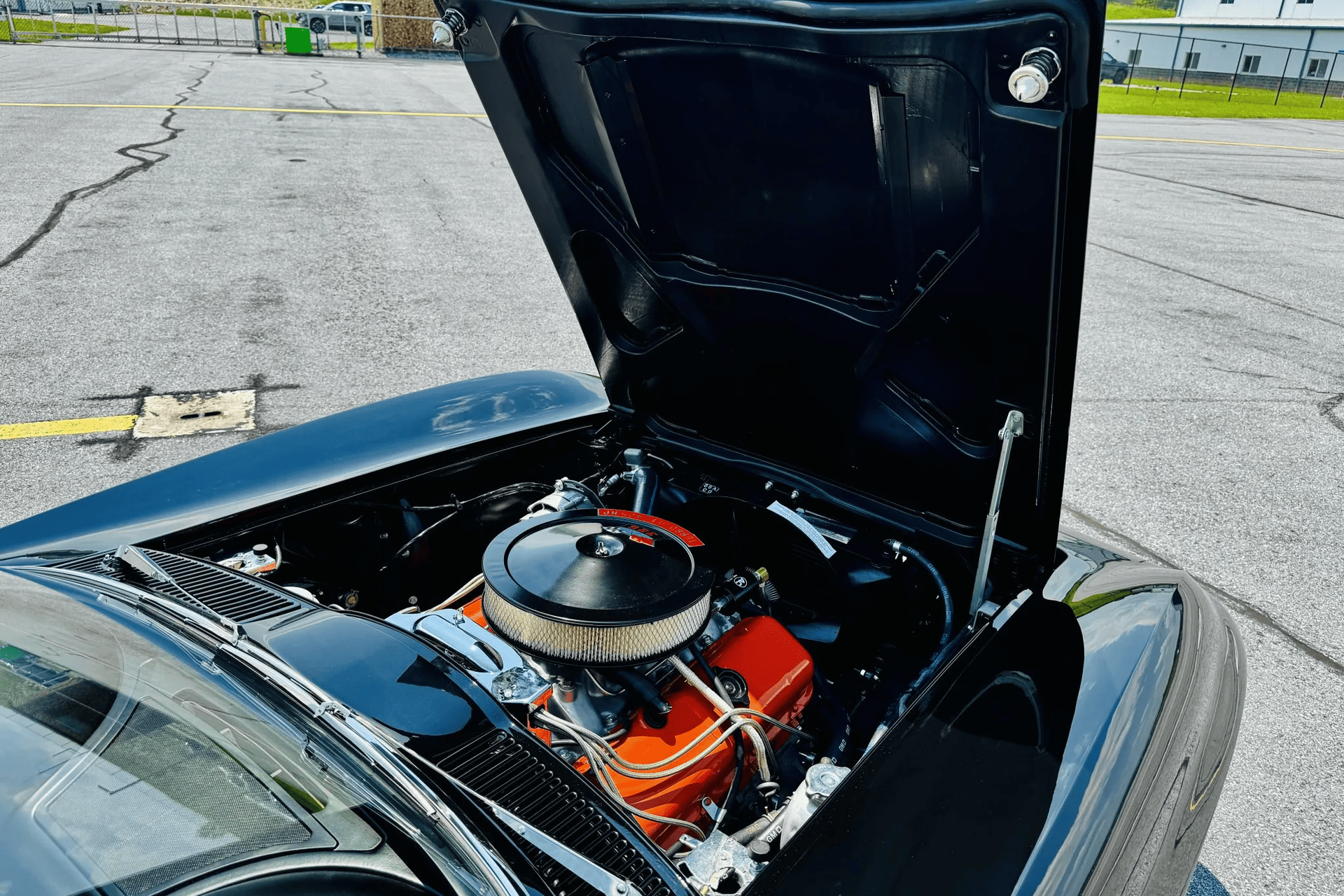 Chevrolet Corvette C2 (Sting Ray) 1965, чёрный, фото 32