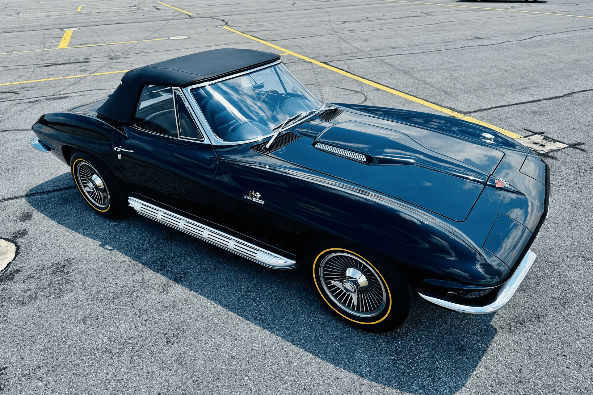 Выбор покупателей — Chevrolet Corvette C2 (Sting Ray) 1965 6.5 л 425 л.с Бензин, пробег 32 000 км, Чёрный, привезён из США, доставка по РФ, фото 6
