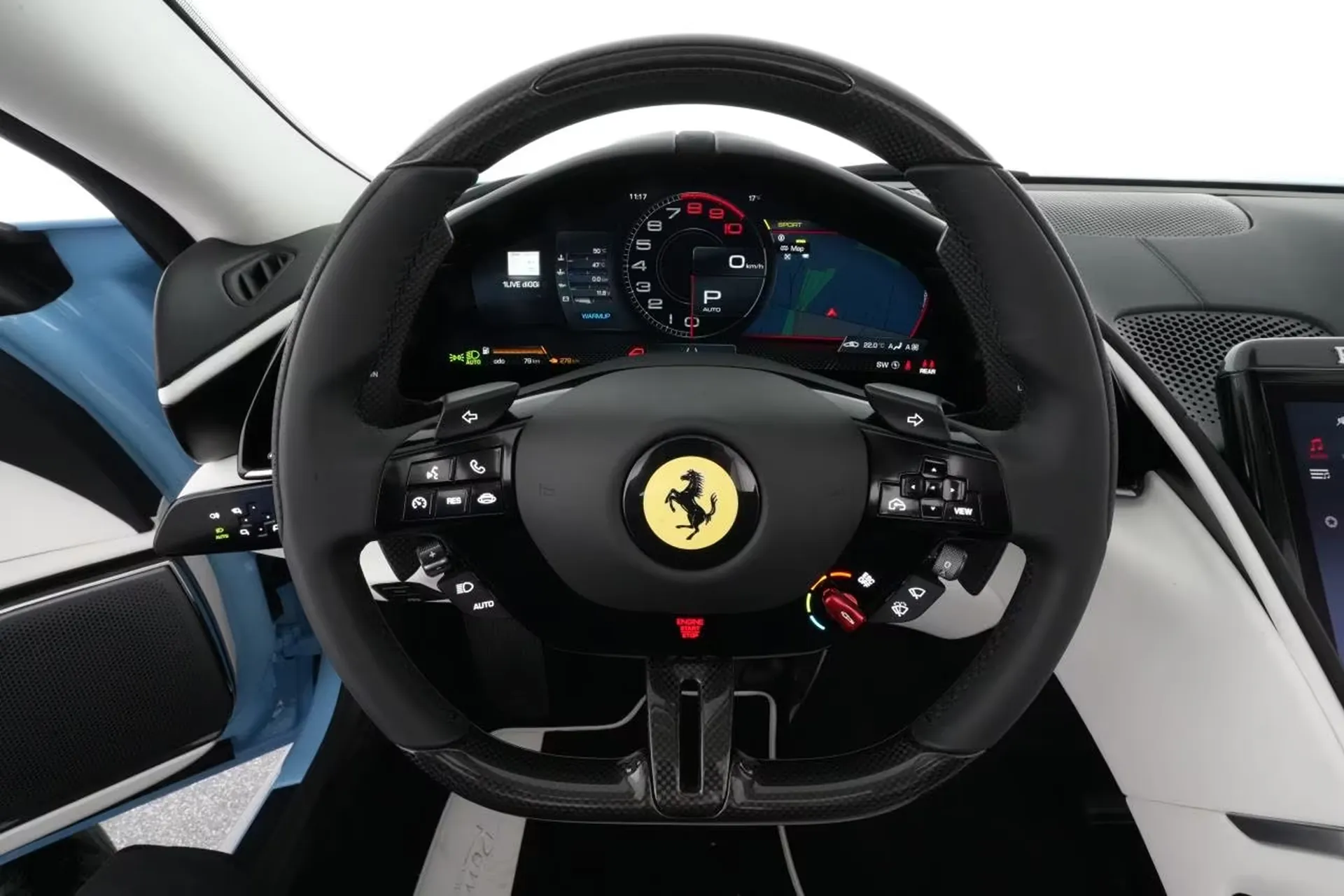 Ferrari Roma Spider Special-Color Azzuro La Plata 2026 3.9 л 620 л.с Бензин, пробег 500 км, цвет кузова Голубой, тип трансмиссии Автомат, привод Задний привод, из Италия