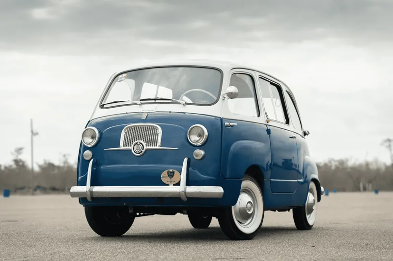 Fiat 600D Multipla 1965 0.7 л 29 л.с Бензин, новый авто, Задний привод, Механика, цвет Синий, страна-производитель — США 600D Multipla - фото 2