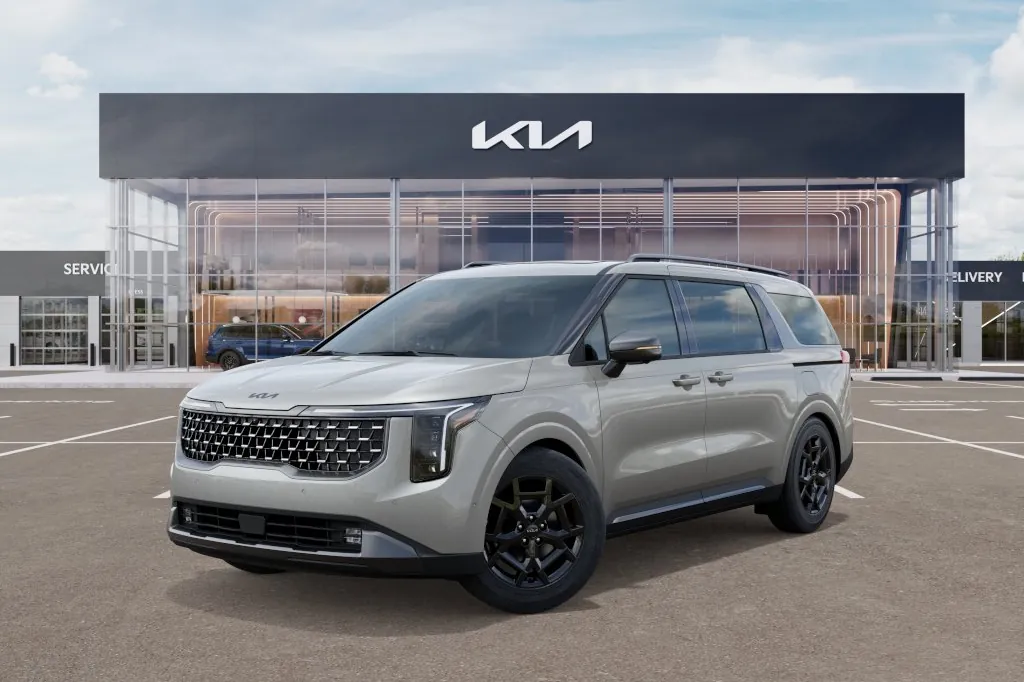 Kia Carnival MPV Hybrid SX Prestige 2027, серебристый