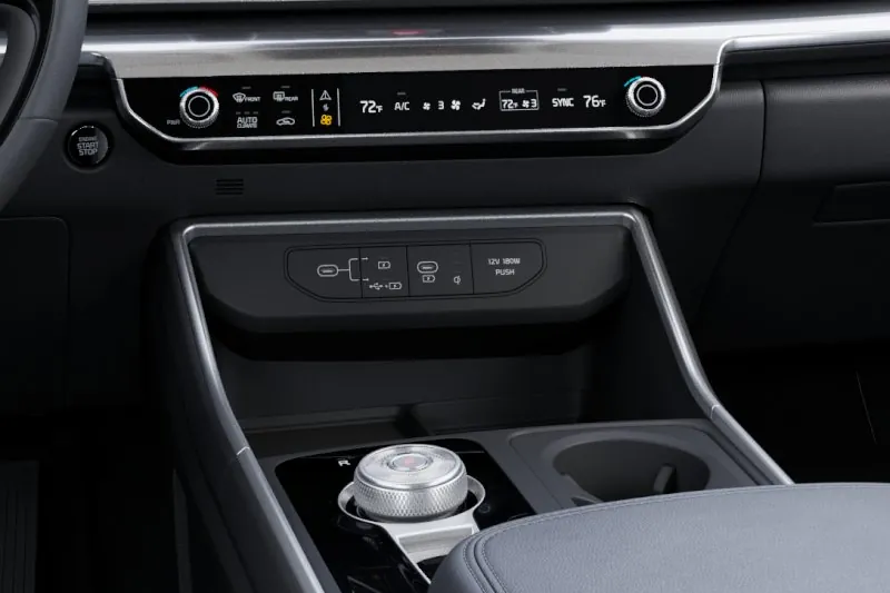Купить Kia Carnival MPV Hybrid SX Prestige 2027 1.6 л 242 л.с Гибрид с доставкой: пробег 0 км, Серебристый, Автомат, Передний привод, поставка из США, фото 20