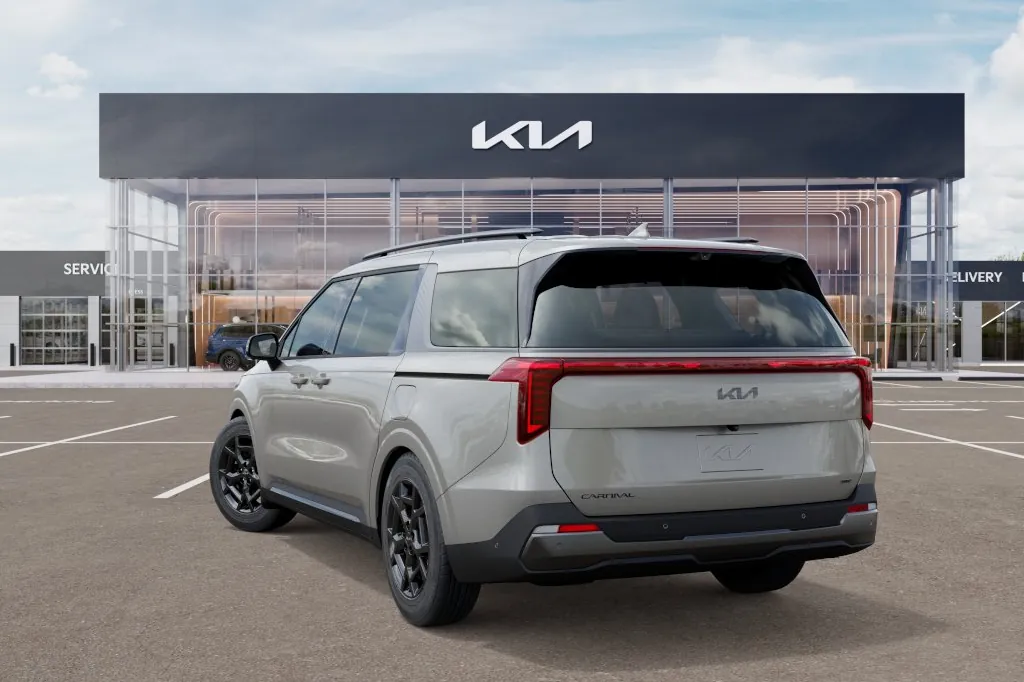 Новый Kia Carnival MPV Hybrid SX Prestige 2027 1.6 л 242 л.с Гибрид: Передний привод, Серебристый, коробка — Автомат, привезён из США, доставка по регионам, фото 5