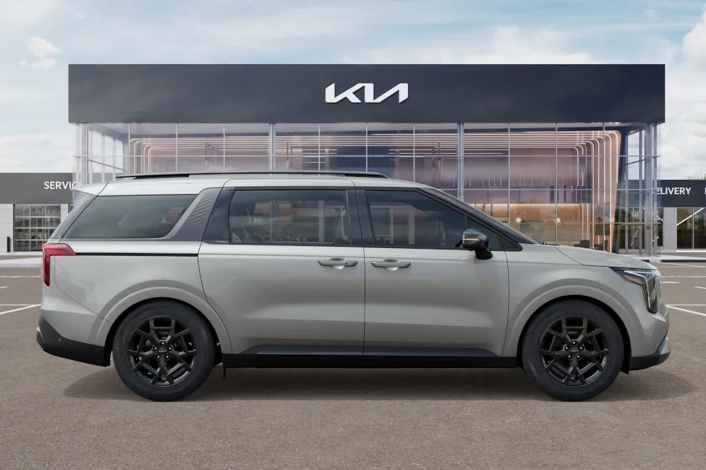 Надёжный Kia Carnival MPV Hybrid SX Prestige 2027 1.6 л 242 л.с Гибрид с двигателем 1,6 л, Серебристый, пробег 0 км, Автомат, поставка из США, фото 8