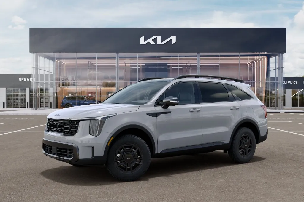 Заказать Kia Sorento X-Pro SX Prestige AWD 2026 2.5 л 281 л.с Бензин с пробегом 0 км, Автомат, Полный привод, цвет Серый, поставка из США, доставка по РФ, фото 2