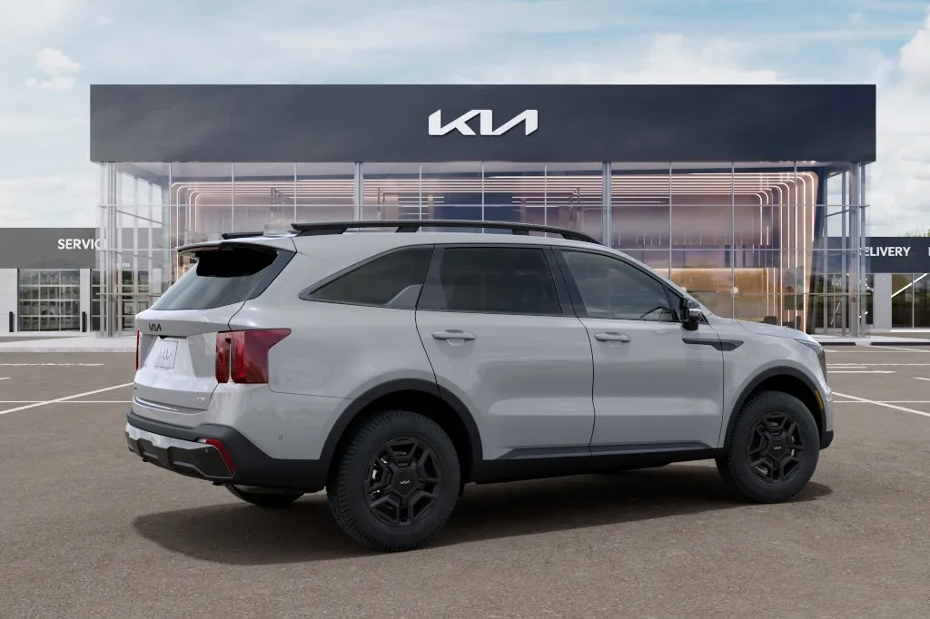 Новый Kia Sorento X-Pro SX Prestige AWD 2026 2.5 л 281 л.с Бензин: Полный привод, Серый, коробка — Автомат, привезён из США, доставка по регионам, фото 5