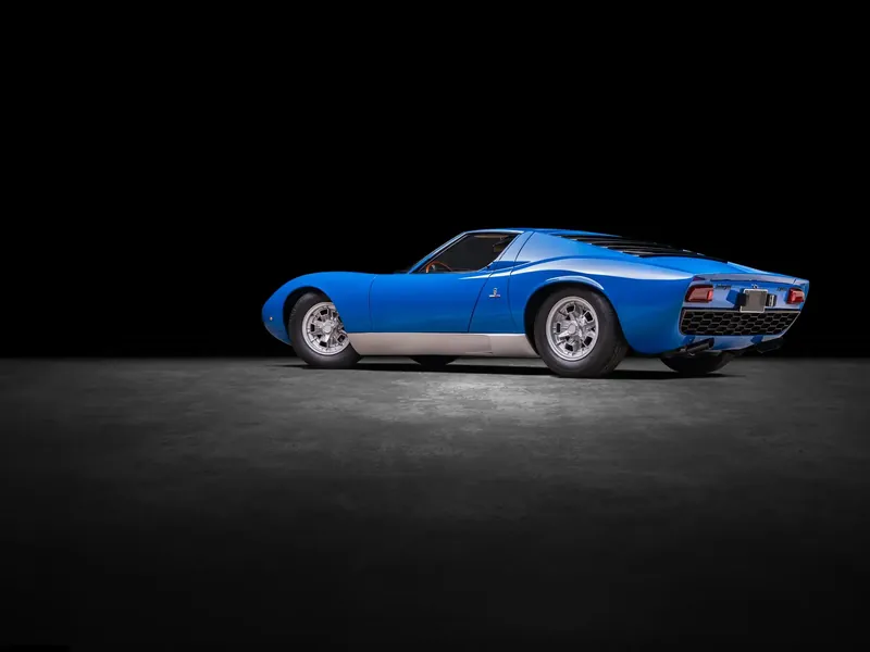 Купить Lamborghini Miura P400 1967 3.9 л 350 л.с Бензин, Синий, Механика, Задний привод — авто из США, с доставкой по всей России Miura P400 - фото 3