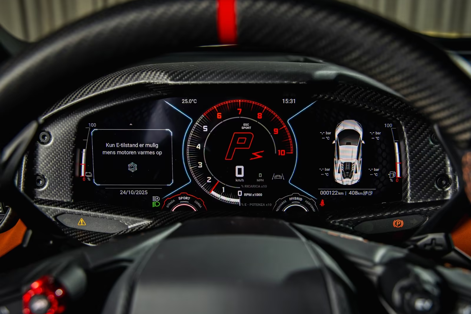 Автомобиль Lamborghini Revuelto 2025 6.5 л 1015 л.с Гибрид, Зелёный, пробег 160 км, производство — Италия, доставка по РФ