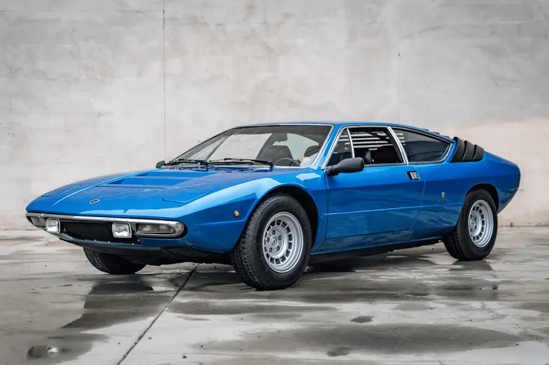 Lamborghini Urraco P250S 1974 2.5 л 220 л.с Бензин, новый авто, Задний привод, Механика, цвет Синий, страна-производитель — США Urraco P250S - фото 2