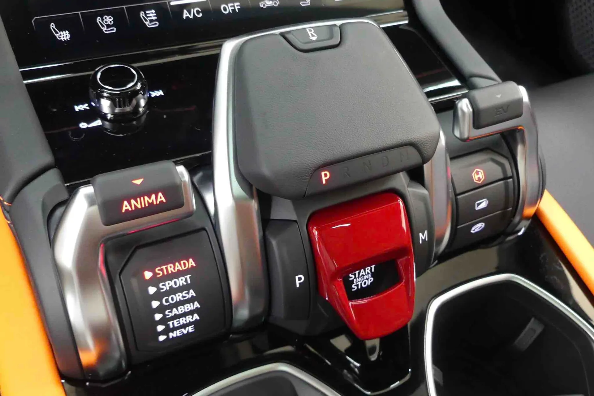 Надёжный Lamborghini Urus SE 2026 4.0 л 800 л.с Гибрид с двигателем 4,0 л, Оранжевый, пробег 37 км, Автомат, поставка из Корея, фото 8