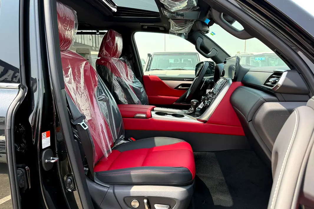 Надёжный Lexus LX 600 F Sport 2026 3.4 л 409 л.с Бензин с двигателем 3,4 л, Чёрный, пробег 10 км, Автомат, поставка из ОАЭ, фото 8