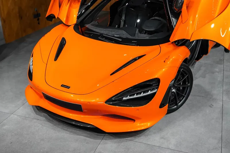 Новый McLaren 750S 2025 4.0 л 750 л.с Бензин: Задний привод, Оранжевый, коробка — Автомат, привезён из Великобритания, доставка по регионам, фото 5