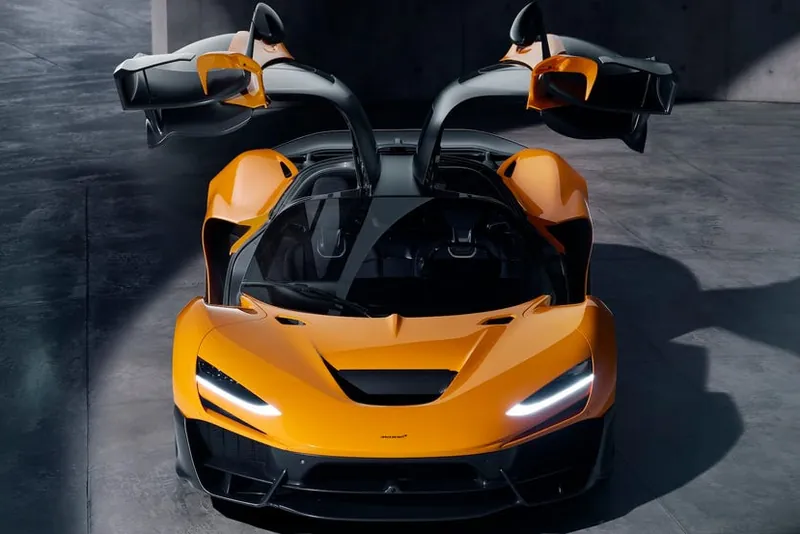 McLaren W1 2026 4.0 л 1275 л.с Гибрид, новый авто, Задний привод, Автомат, цвет Оранжевый, страна-производитель — Великобритания W1 — фото 2