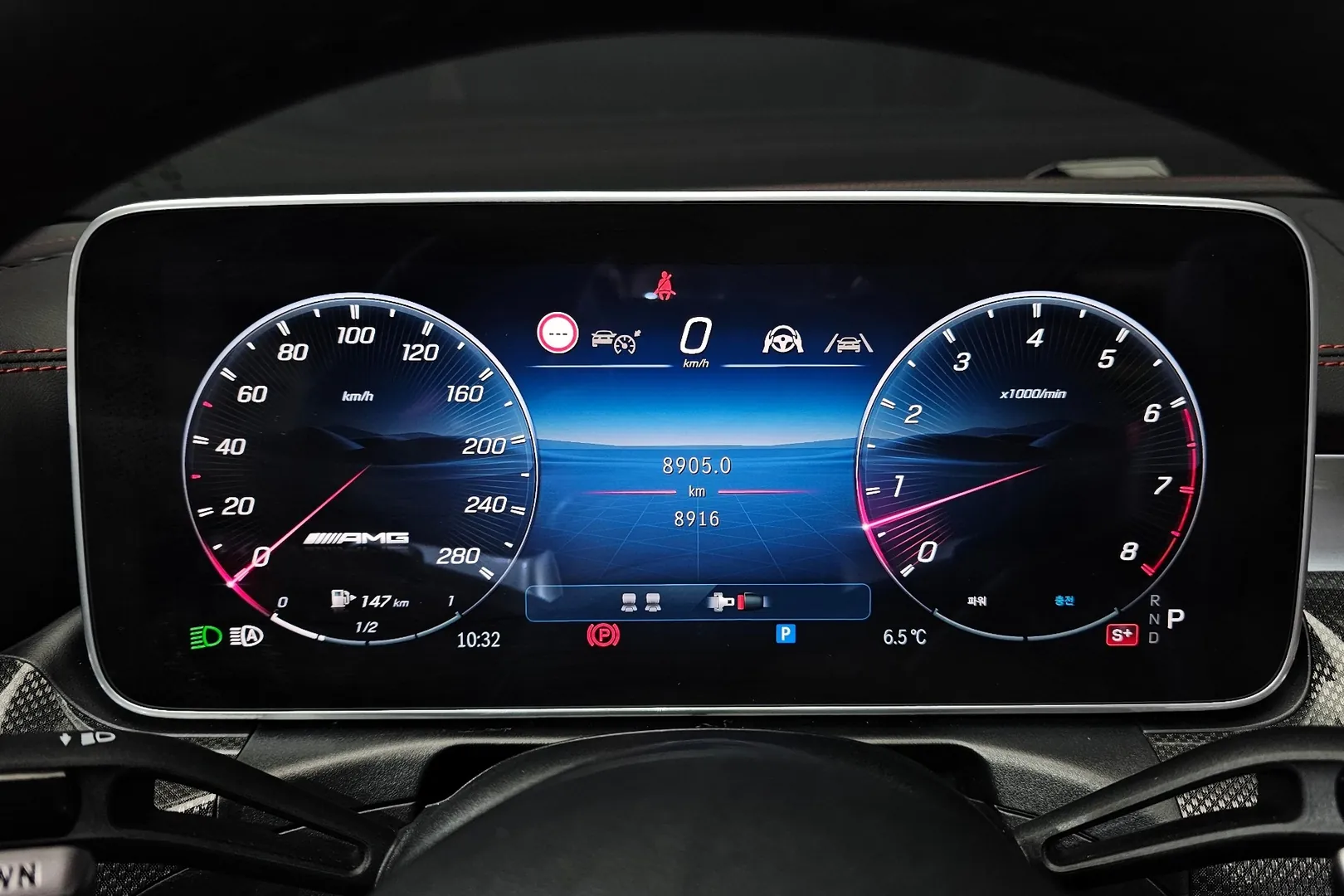 Mercedes-Benz AMG CLE53 4MATIC+ Cabriolet 2025 3.0 л 449 л.с Бензин, пробег 8 916 км, Чёрный цвет, коробка Автомат, привод Полный привод, авто из Германия