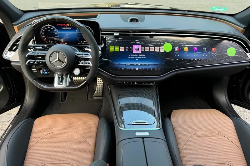 Mercedes-Benz AMG E 53 Hybrid 4Matic+ Premium Plus 2026 3.0 л 612 л.с Гибрид, пробег 23 км, Чёрный, Полный привод, Автомат, авто из Германия, доставка по РФ, фото 11
