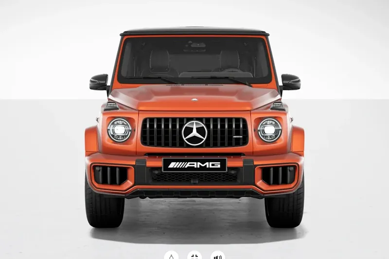 Mercedes-Benz AMG G63 2026 4.0 л 585 л.с Бензин, новый авто, Полный привод, Автомат, цвет Оранжевый, страна-производитель — Германия AMG G63 - фото 2