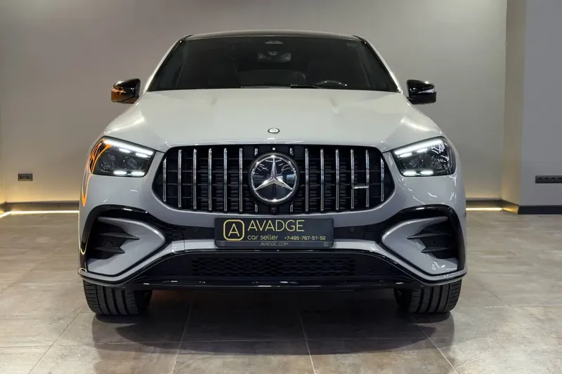 Заказать Mercedes-Benz AMG GLE 53 Coupе 4MATIC+ 2025 3.0 л 435 л.с Бензин с пробегом 26 км, Автомат, Полный привод, цвет Серый, поставка из Германия, доставка по РФ AMG GLE 53 Coupe 4MATIC+ - фото 3